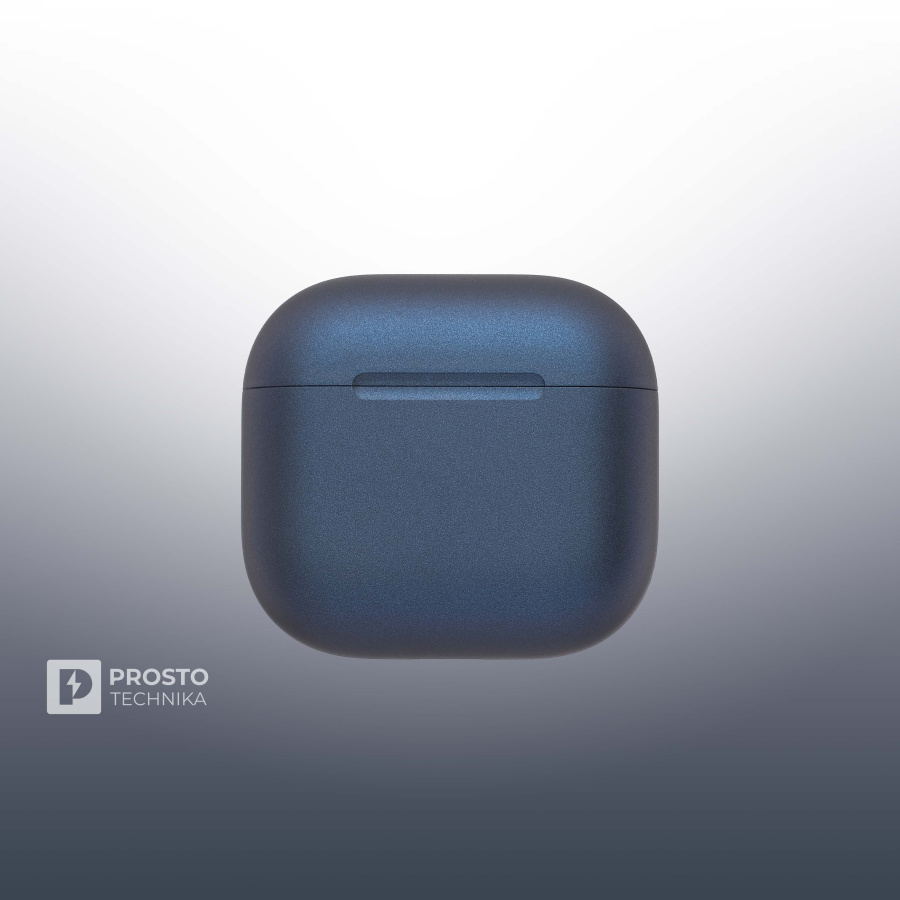 Apple Беспроводные наушники Apple AirPods 4 / Темно-синий